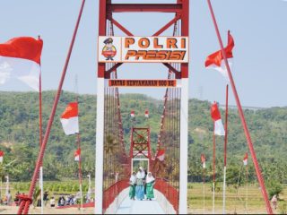 "895 Jembatan Merah Putih Presisi" Bakti Polri Hingga ke Pelosok Negeri, Diapresiasi Presiden RI