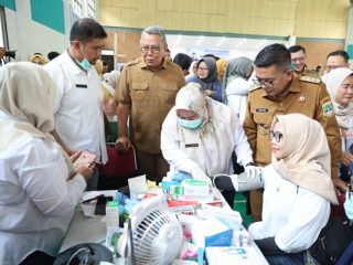 Tak Sekadar Kejar Target Nasional, Gubernur Andra Soni Ingin Seluruh Warga Banten Sehat Lewat CKG
