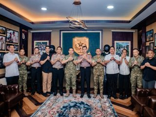 Silaturahmi Kapolda Metro Jaya dan Pangdam Jaya, Perkuat Sinergitas TNI-Polri