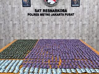 Polres Metro Jakarta Pusat Ungkap Peredaran 858 Kartrid Diduga Mengandung Etomidate