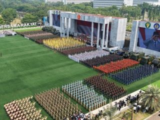 Presiden Prabowo Resmikan 204 Satuan Baru TNI pada Peringatan HUT ke-81 TNI